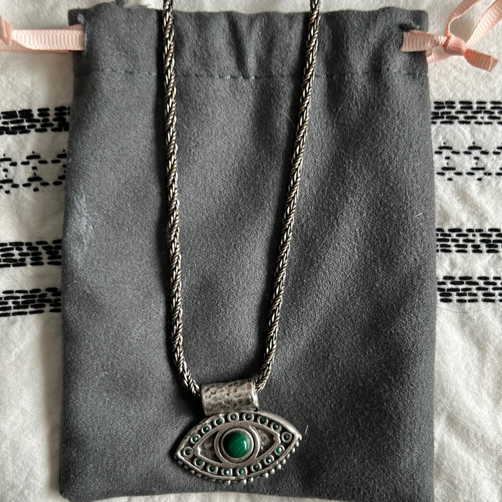 Alex and Ani Evil Eye Necklace
